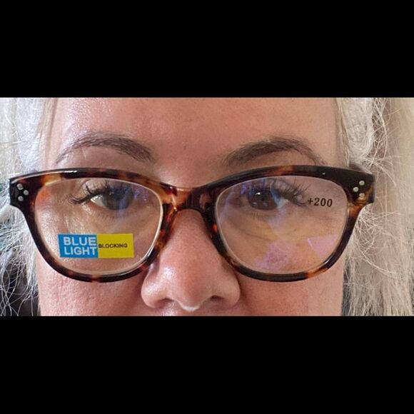 💼Tortoise Shell Readers with Blue Light Protection +2.00 Power - Picture 3 of 6
